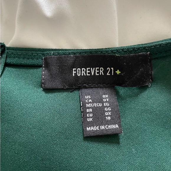 Forest Green Dressy Forever21 Romper - Picture 6 of 6